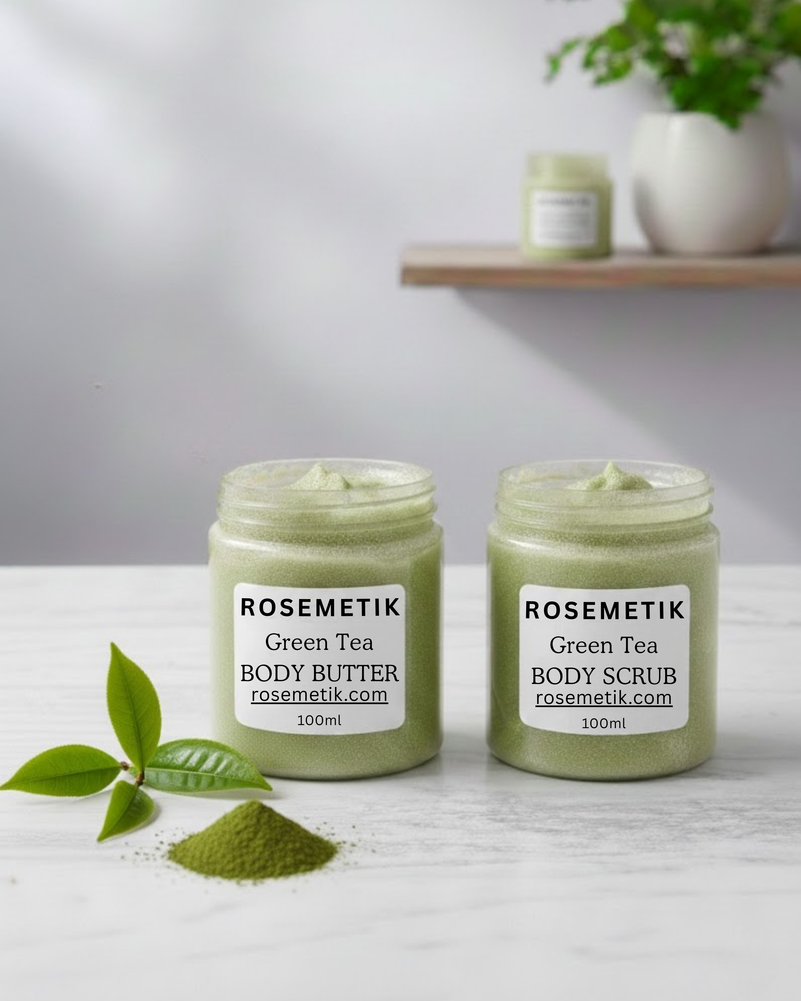 Grüner Tee KÖRPERPFLEGE-DUO