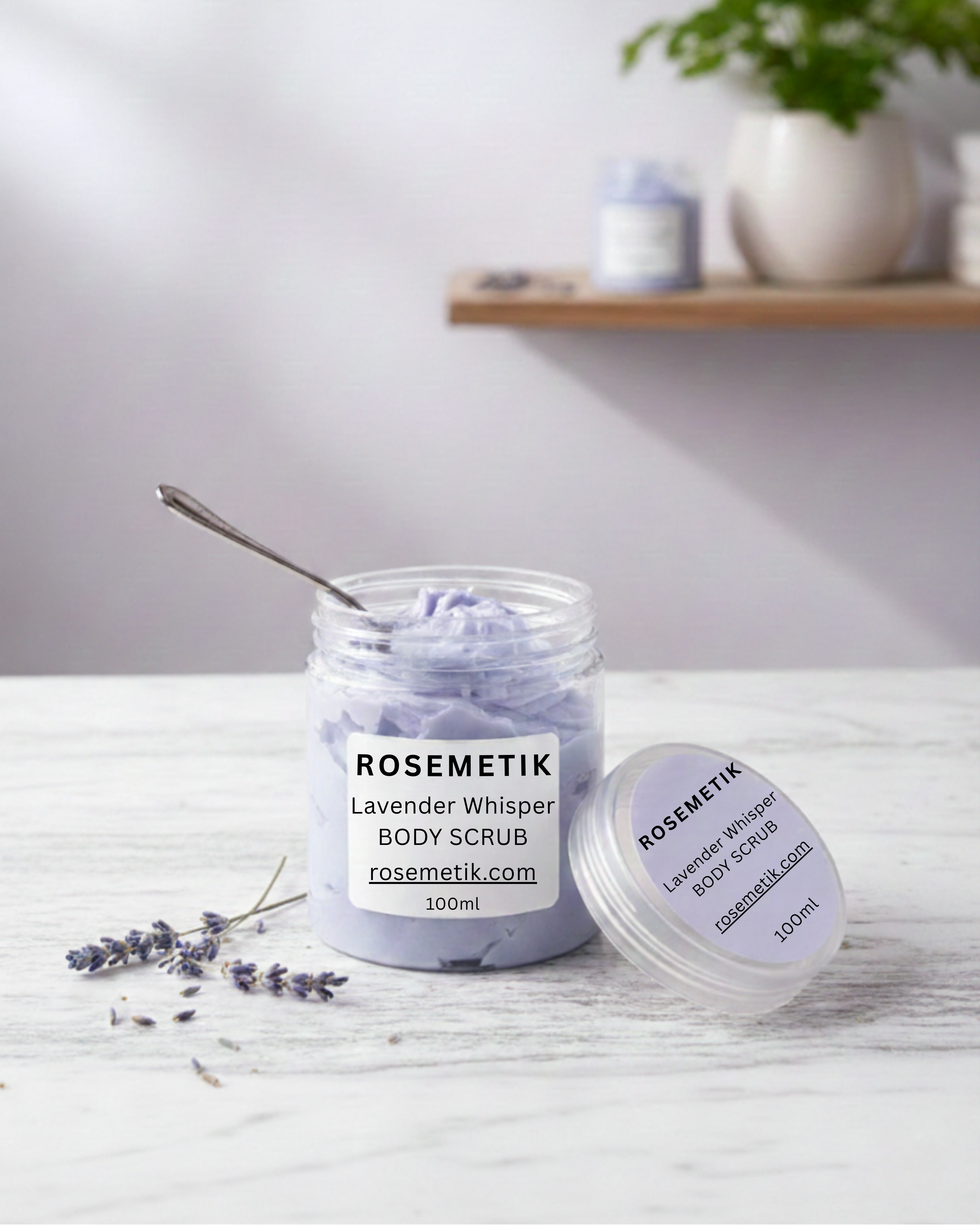 Lavender Whisper BODY FOAMING SCRUB