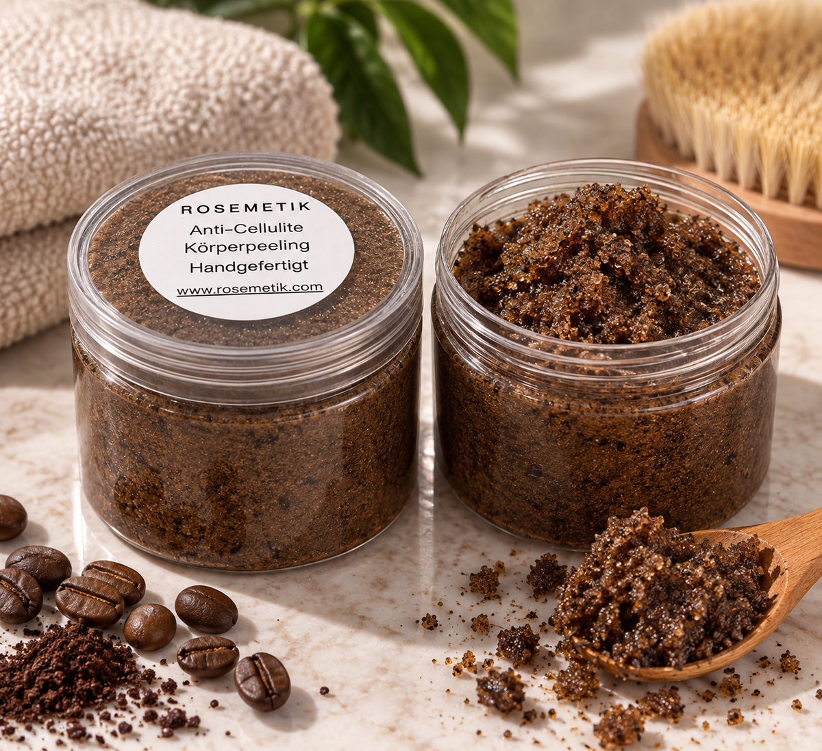 ROSEMETIK Anti-Cellulite Körperpeeling