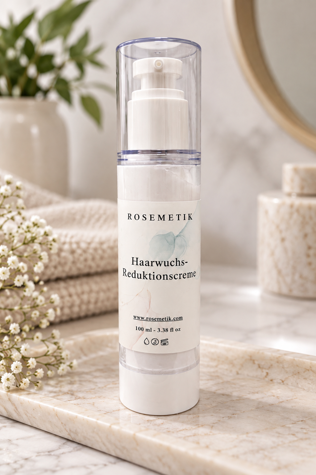ROSEMETIK Hair Growth Reduction Cream – handmade skincare in Switzerland