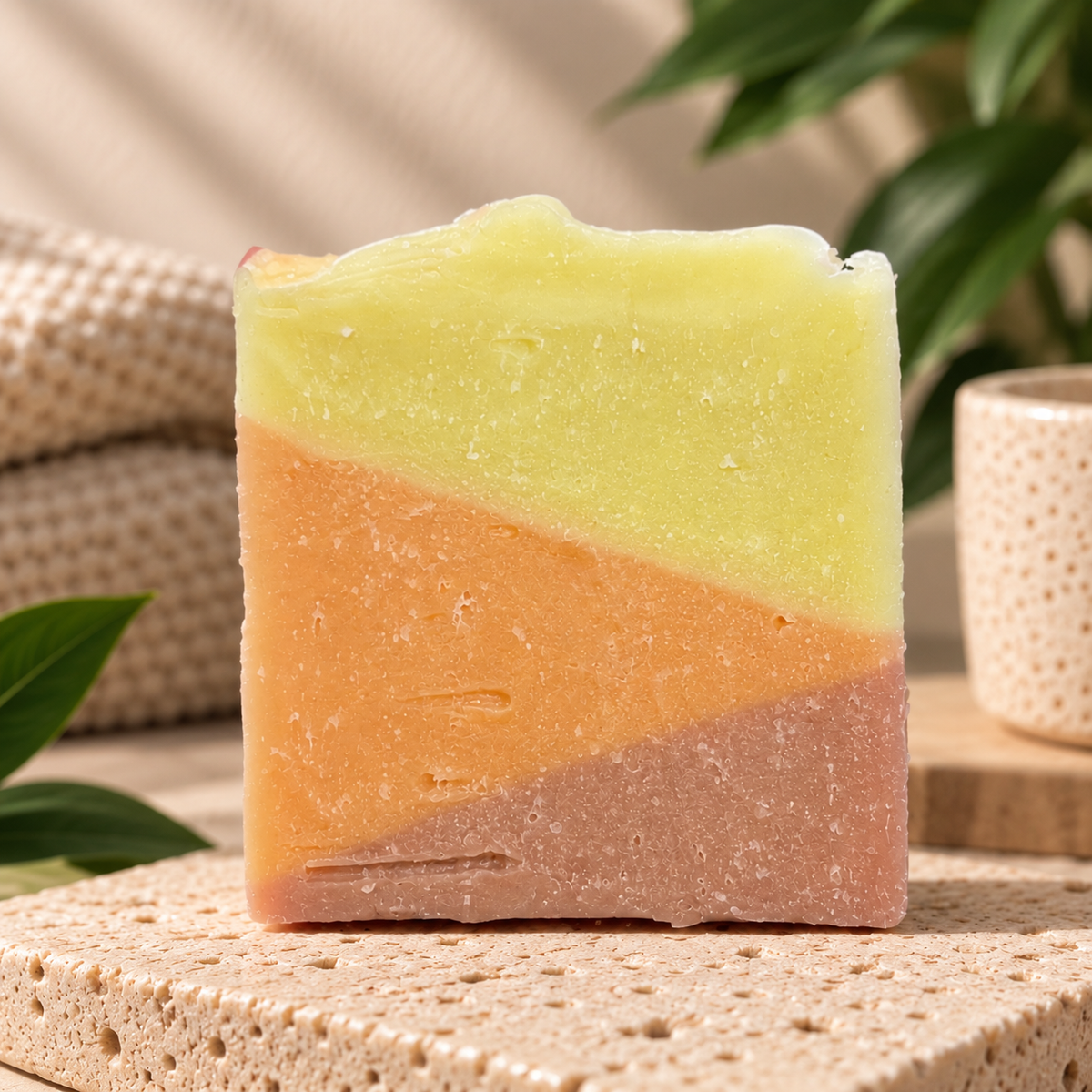ROSEMETIK Sunset Breeze handmade natural soap